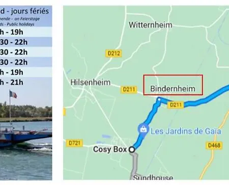 Bienvenue Dans La Cosy Box, Micro Maison Agreable Tatil Evi Wittisheim